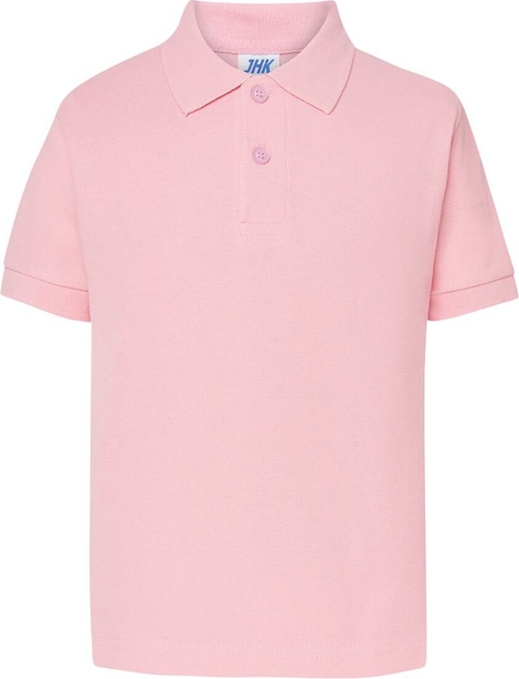 Różowa koszulka dziecięca JK Collection z krótkim rękawem
