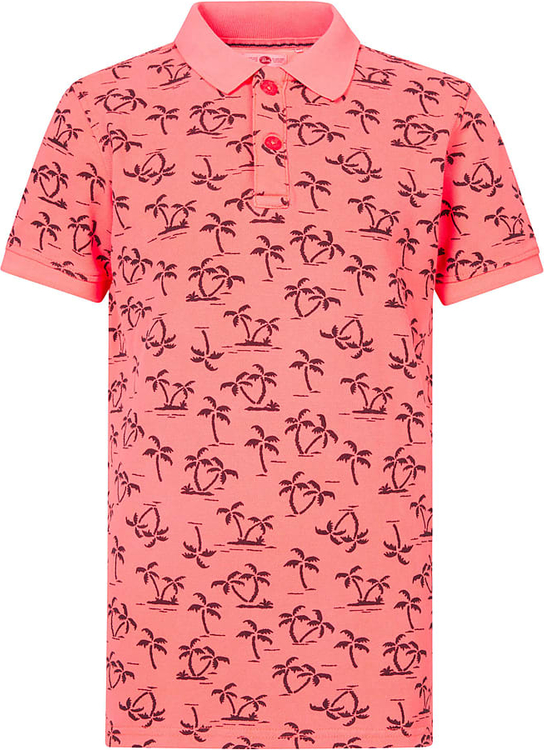 Różowa koszulka dziecięca Petrol dla chłopców