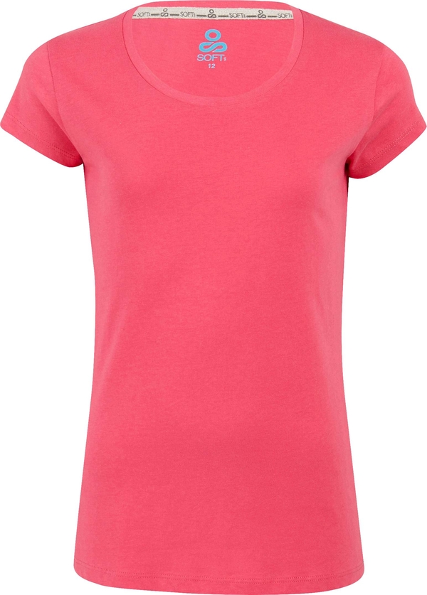 Różowa koszulka dziecięca Up2glide z krótkim rękawem
