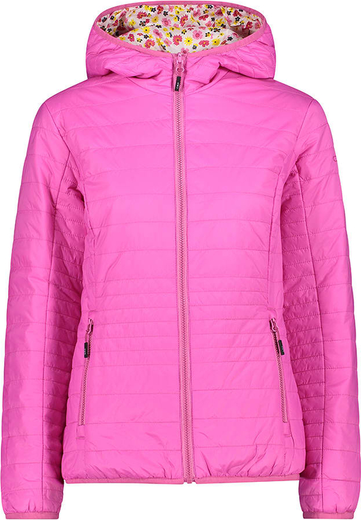Różowa kurtka CMP krótka w stylu casual