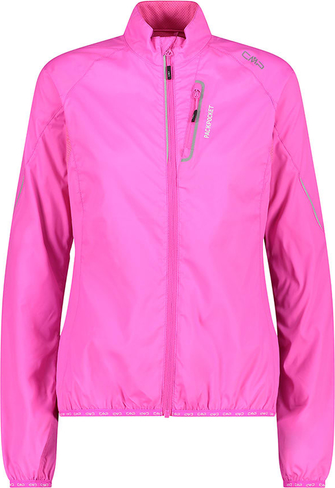 Różowa kurtka CMP wiatrówki w stylu casual