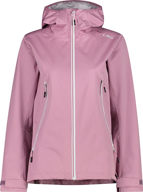 Różowa kurtka CMP wiatrówki w stylu casual z tkaniny