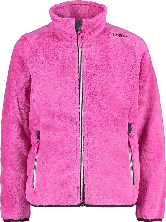 Różowa kurtka dziecięca CMP z polaru