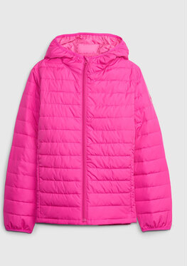 Różowa kurtka dziecięca Gap dla dziewczynek