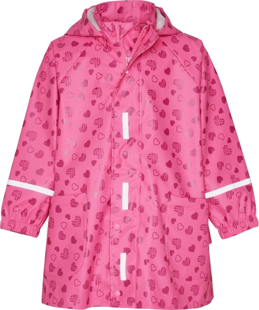 Różowa kurtka dziecięca Playshoes dla dziewczynek