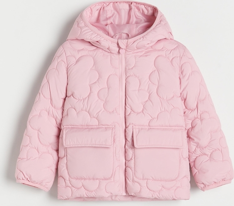Różowa kurtka dziecięca Reserved