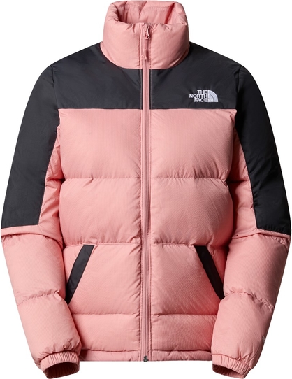 Różowa kurtka The North Face bez kaptura w sportowym stylu
