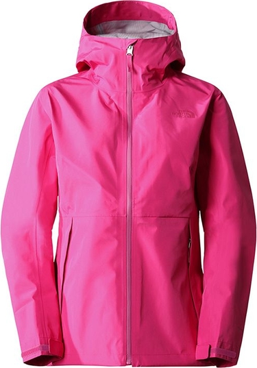 Różowa kurtka The North Face w sportowym stylu