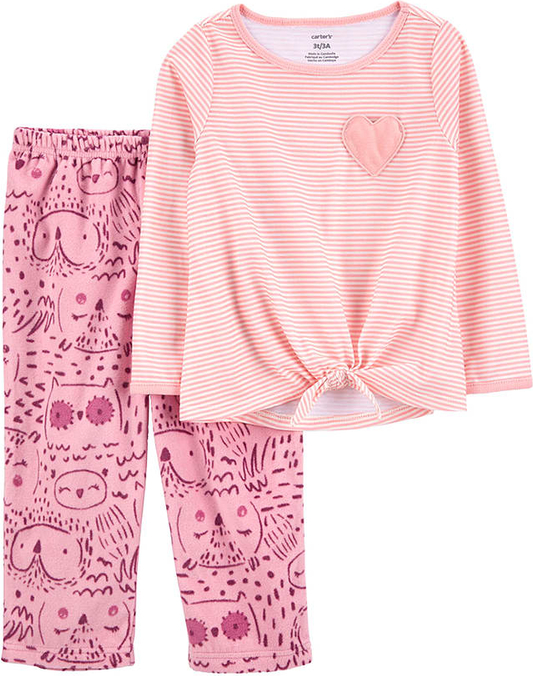 Różowa piżama Carter's