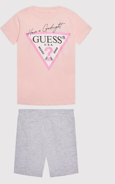 Różowa piżama Guess