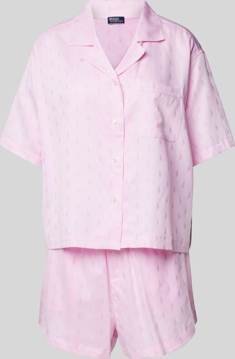 Różowa piżama POLO RALPH LAUREN