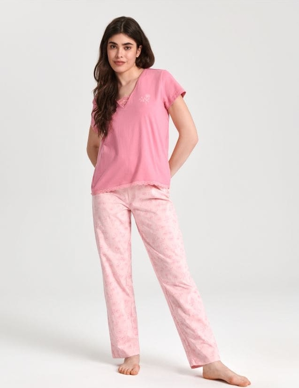 Różowa piżama Sinsay