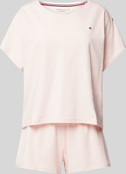 Różowa piżama Tommy Hilfiger