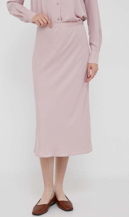 Różowa spódnica Calvin Klein