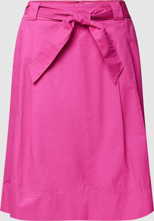 Różowa spódnica Christian Berg Woman w stylu casual midi