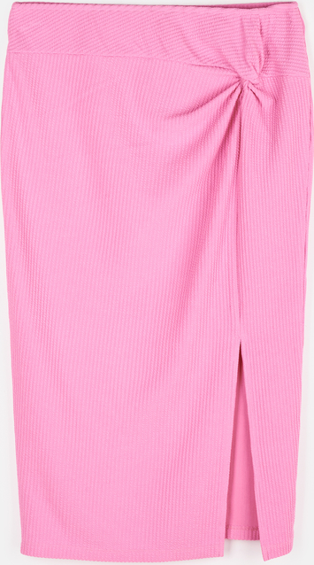 Różowa spódnica Gate midi w stylu casual