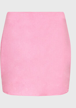 Różowa spódnica Gina Tricot w stylu casual midi