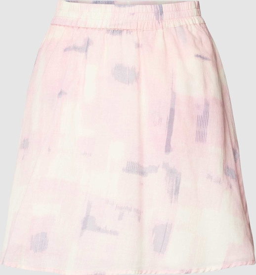 Różowa spódnica Jake*s mini w stylu casual z bawełny