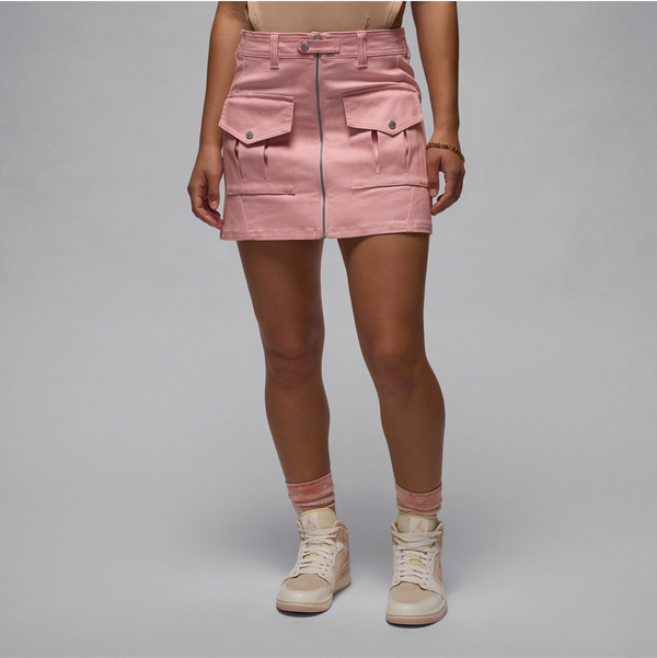 Różowa spódnica Jordan w stylu casual mini