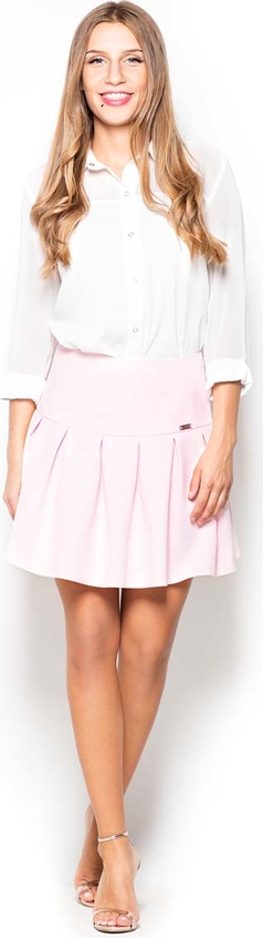 Różowa spódnica Katrus midi