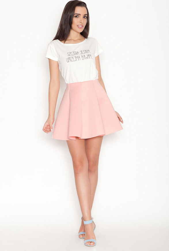 Różowa spódnica Katrus mini