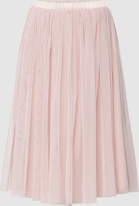 Różowa spódnica Lace & Beads midi