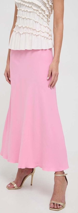 Różowa spódnica Liviana Conti midi