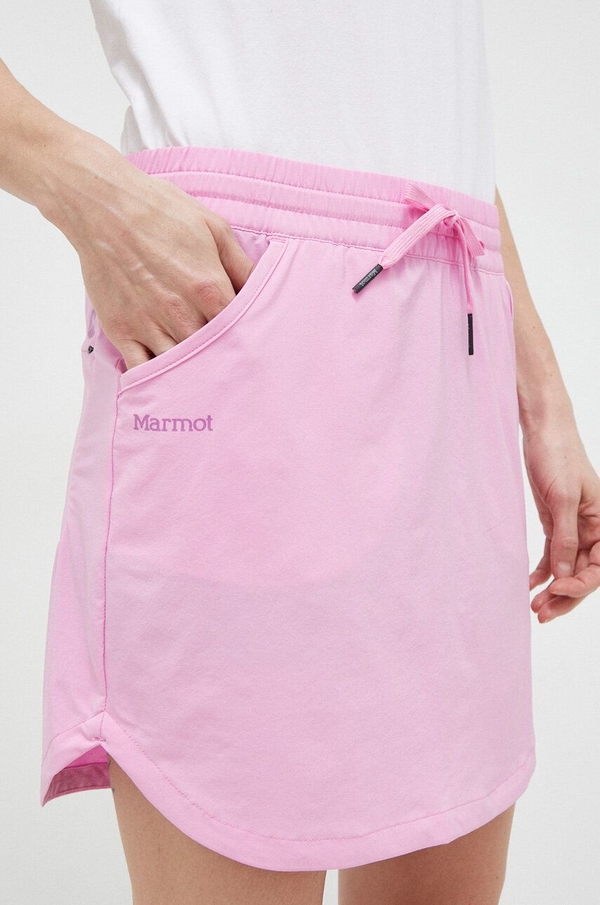 Różowa spódnica Marmot mini