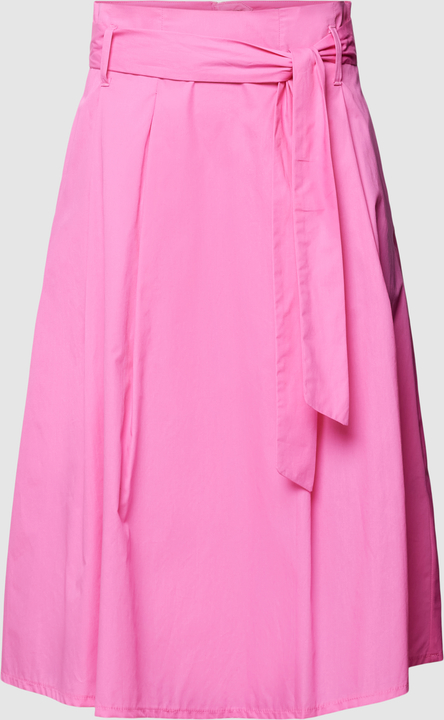Różowa spódnica Montego z bawełny