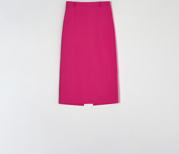 Różowa spódnica Sinsay w stylu casual midi