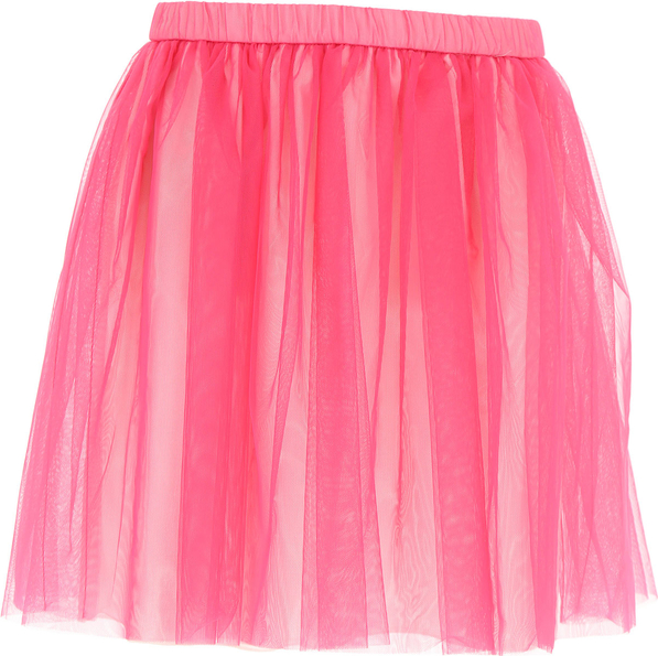 Różowa spódniczka dziewczęca Il Gufo z bawełny