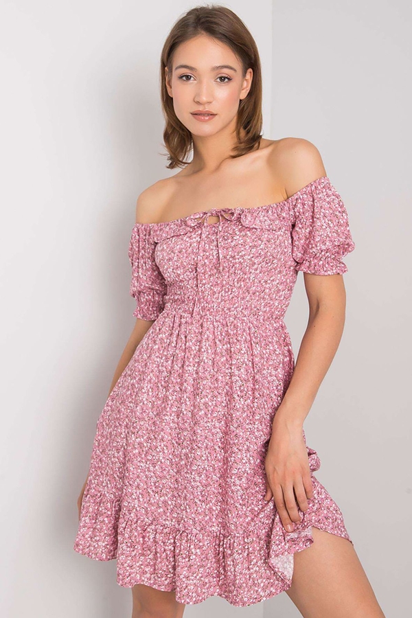 Różowa sukienka 5.10.15 mini w stylu casual