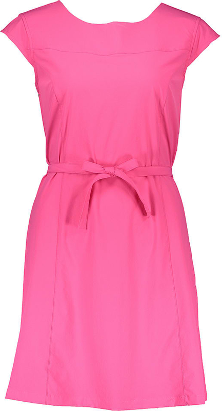 Różowa sukienka CMP z krótkim rękawem w stylu casual mini