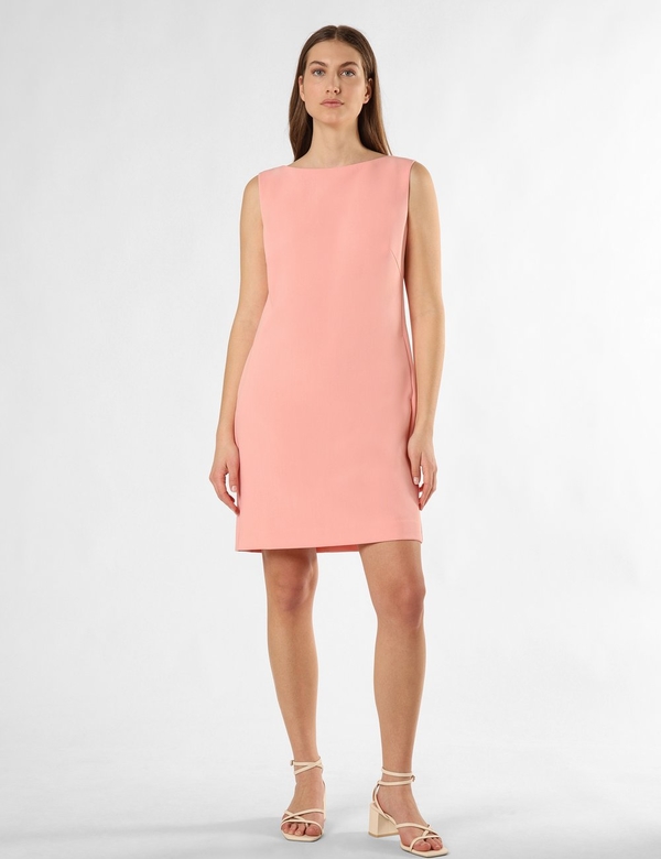 Różowa sukienka comma, z tkaniny