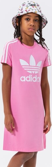 Różowa sukienka dziewczęca Adidas
