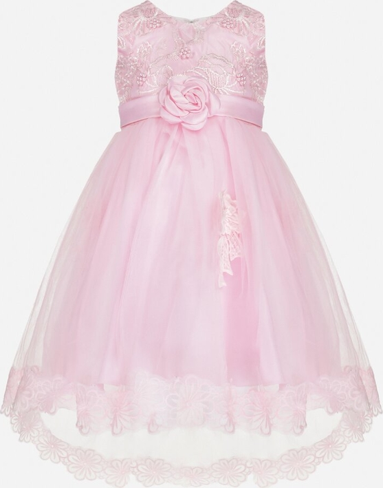 Różowa sukienka dziewczęca born2be