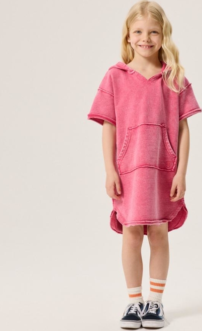 Różowa sukienka dziewczęca Coalition z bawełny