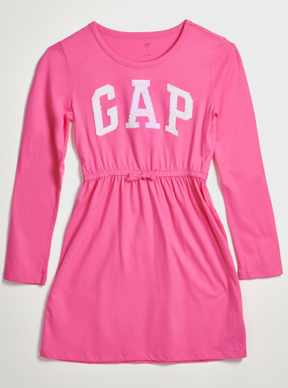 Różowa sukienka dziewczęca Gap
