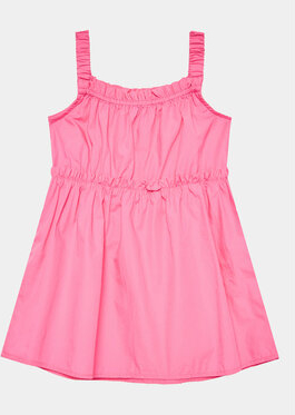 Różowa sukienka dziewczęca United Colors Of Benetton