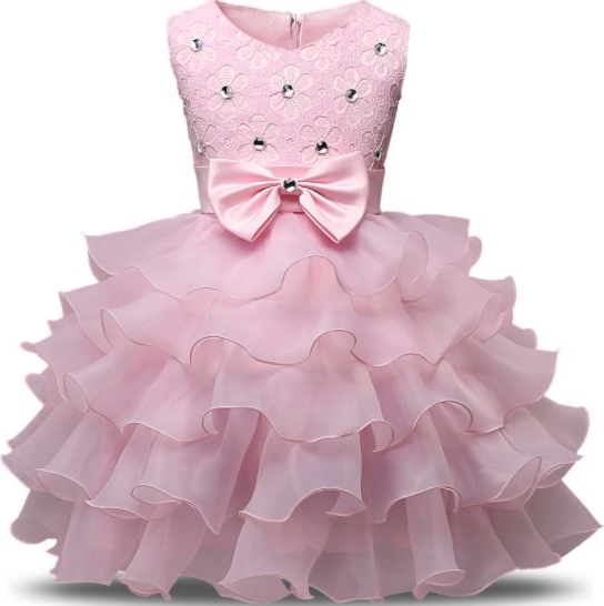 Różowa sukienka dziewczęca Yaze