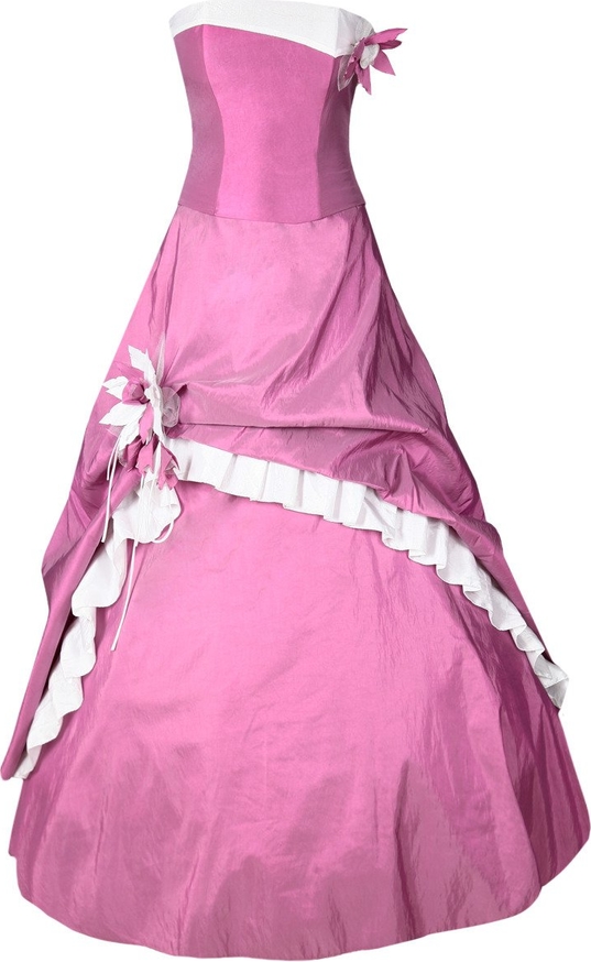 Różowa sukienka Fokus bez rękawów z tiulu mini