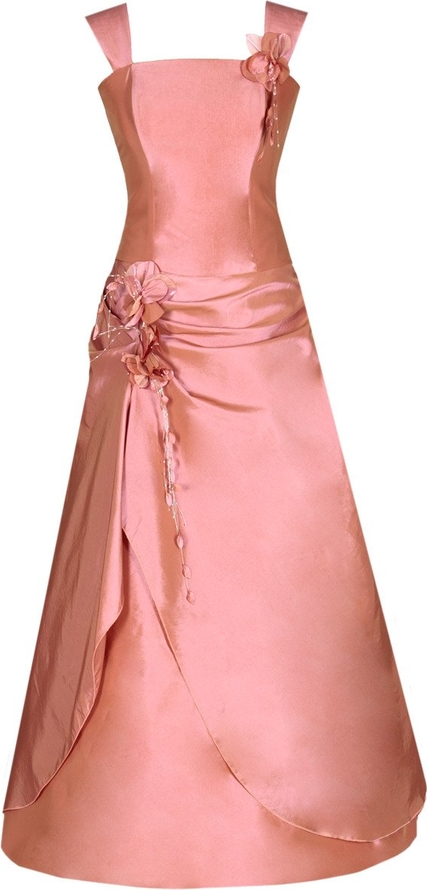 Różowa sukienka Fokus maxi