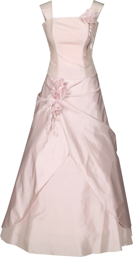Różowa sukienka Fokus rozkloszowana