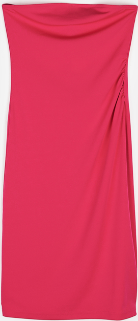 Różowa sukienka Gate bez rękawów w stylu casual