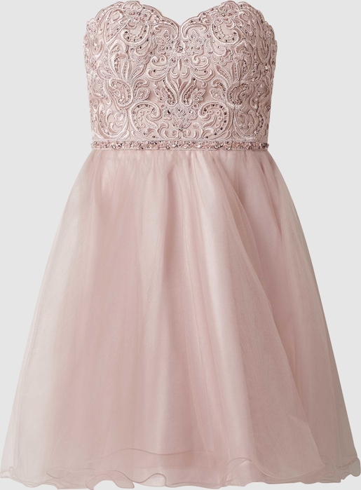Różowa sukienka Laona mini