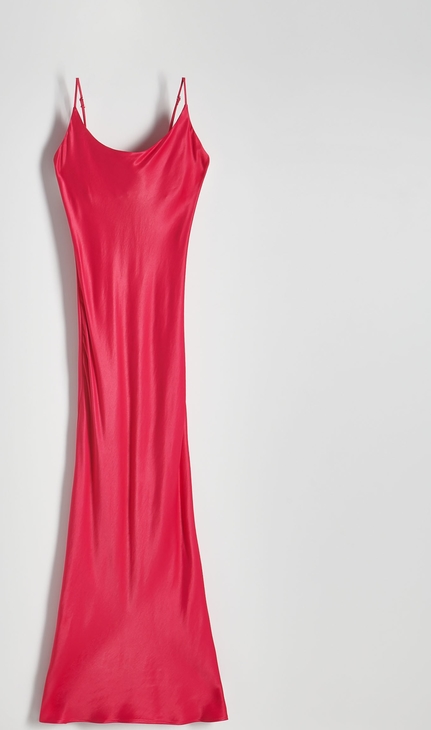Różowa sukienka Reserved maxi