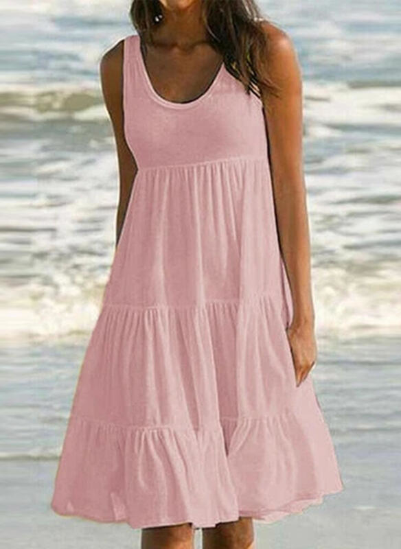 Różowa sukienka Sandbella mini