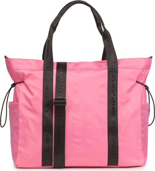 Różowa torba sportowa Deha w wakacyjnym stylu