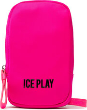 Różowa torebka Ice Play na ramię matowa w młodzieżowym stylu