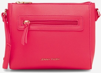 Różowa torebka Jenny Fairy średnia na ramię